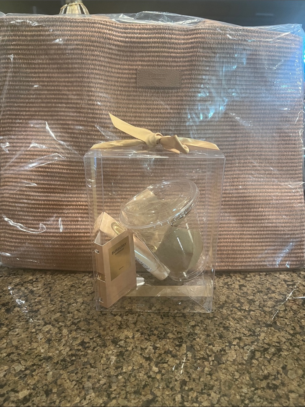 NWT Burberry Goddess gift  tote and assorted gift